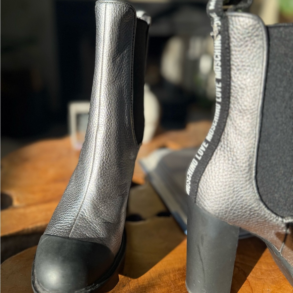 Love Moschino silver boots - Picture 6 of 6